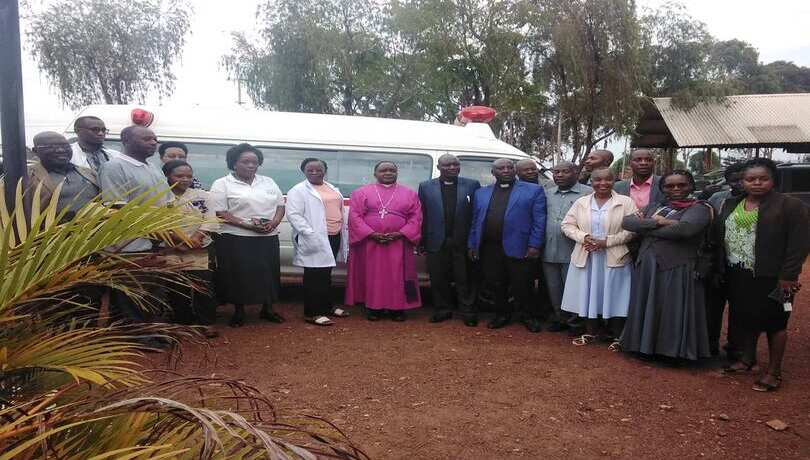 TODAY ON 18/08/2023 WE HAVE RECEIVED A VIST FROM THE DIOCESE OF KARAGWE LED BY BISHOP DR. K.BAGONZA  TOGETHER WITH THE LEADERSHIP OF DIOCESE.  . (Hon. Dean, General Secretary and Treasurer)